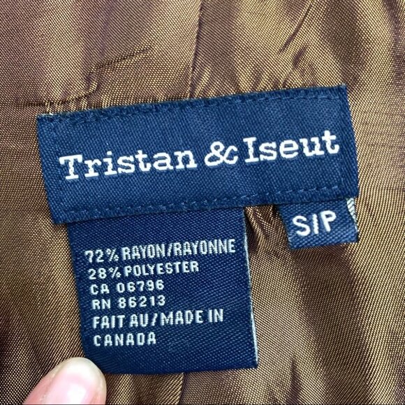 TRISTAN & Iseut Damask Vest size Small - Picture 3 of 7